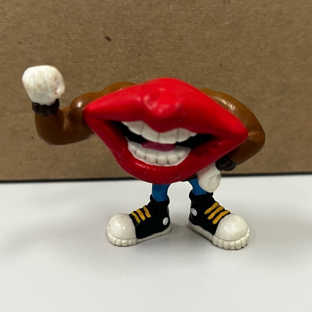 Vintage 1989 Applause Tang Trio Hot Lips Lance the Leader 2" PVC Figure